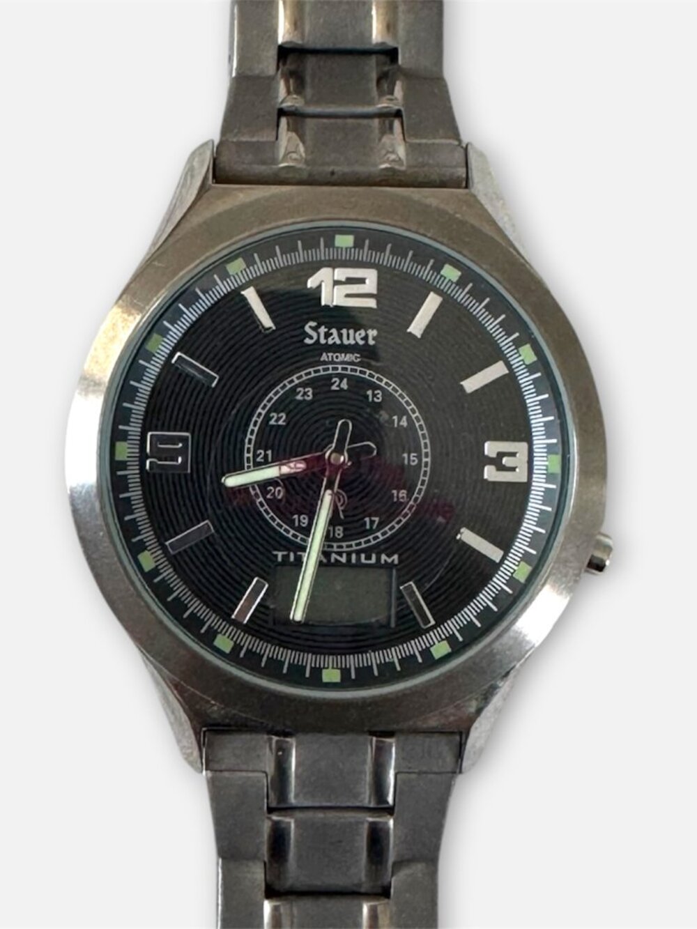 Stauer Atomic Mens Watch- Works
